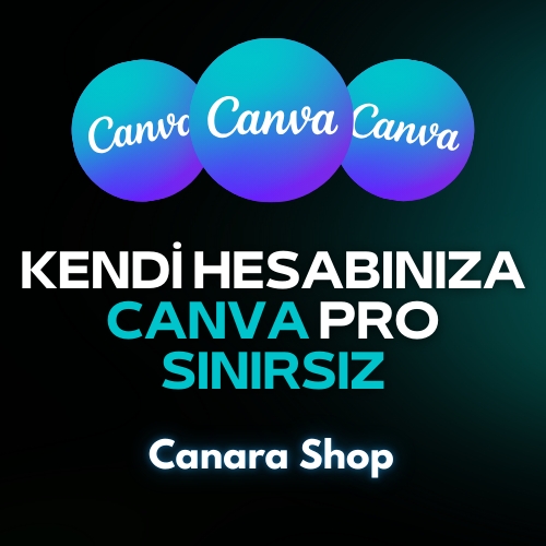  ⭐Canva Pro Sınırsız + Kendi Hesabınıza